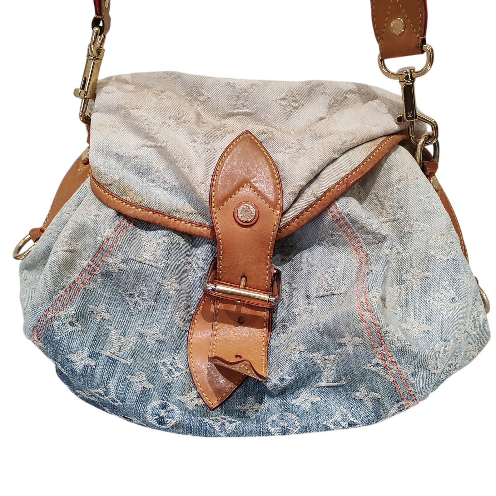 LOUIS VUITTON ルイ・ヴィトン モノグラム デニム サンシャイン 