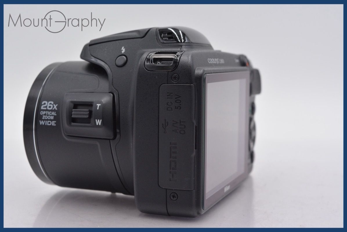 ニコン 節約 Nikon COOLPIX L810 26x 単三電池仕様 ☆完動☆同梱可