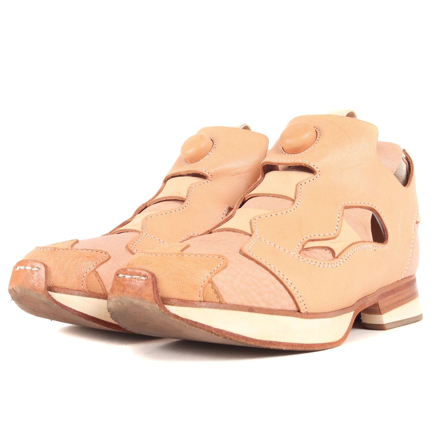 Hender Scheme エンダースキーマ サイズ:4 レザー スニーカー manual 