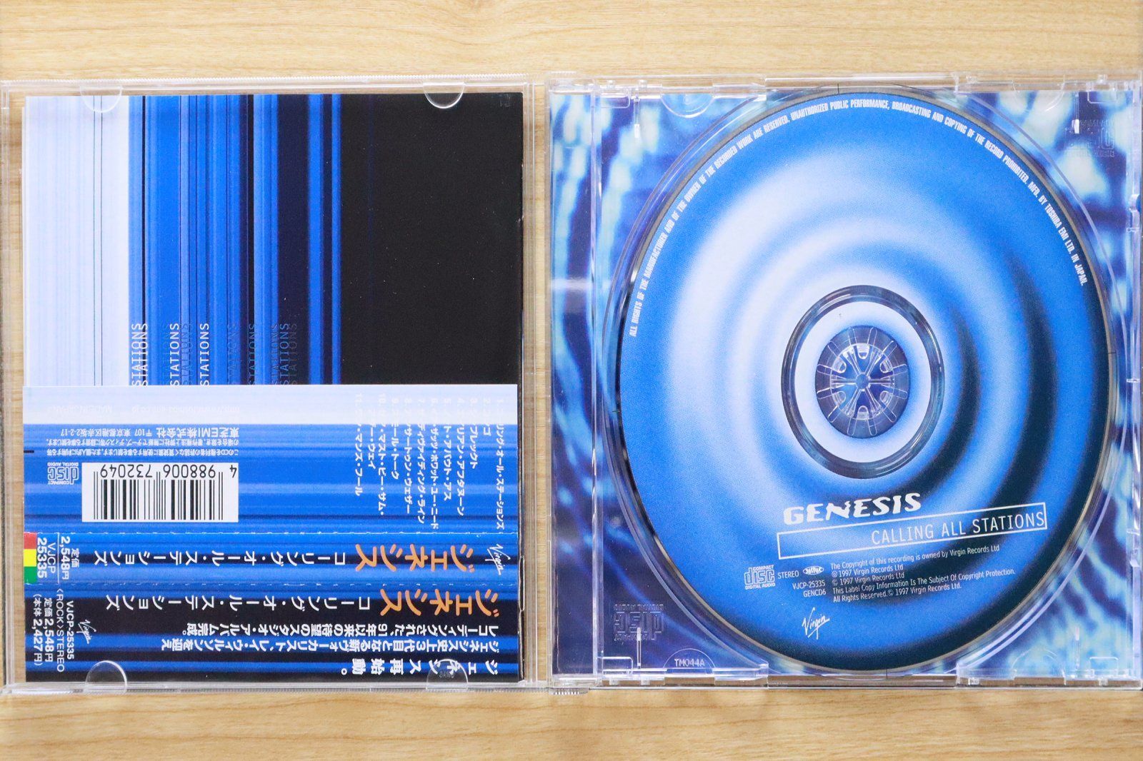 国内盤CD☆ジェネシス/Genesis□ コーリング・オール・ステーションズ 