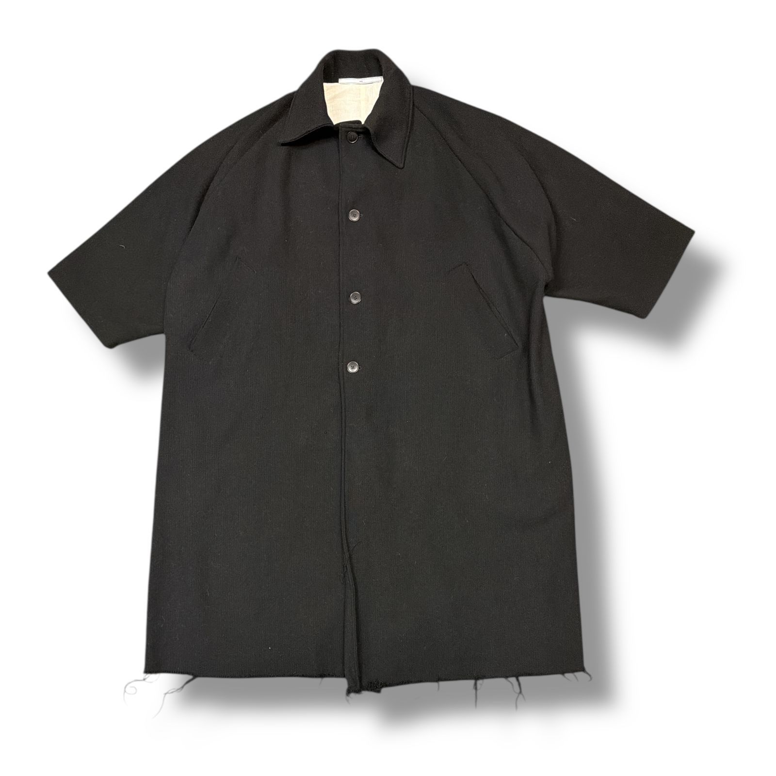 参考上代81400円 tokio 24AW WRAP KIMONO COAT ラップキモノコート ロングコート トキオ 24FW-TKOC-02 ブラック M 899M9