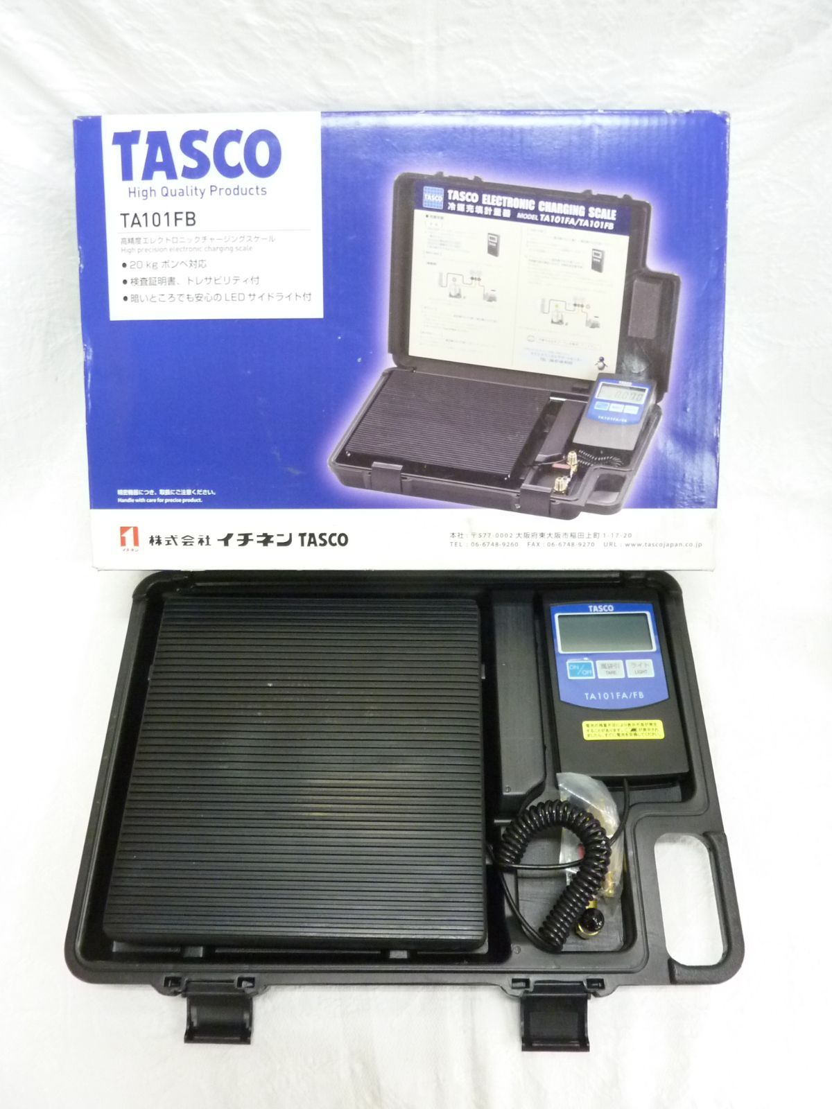 TASCO エレクトロニックチャージングスケール TA101FA/TA101FB