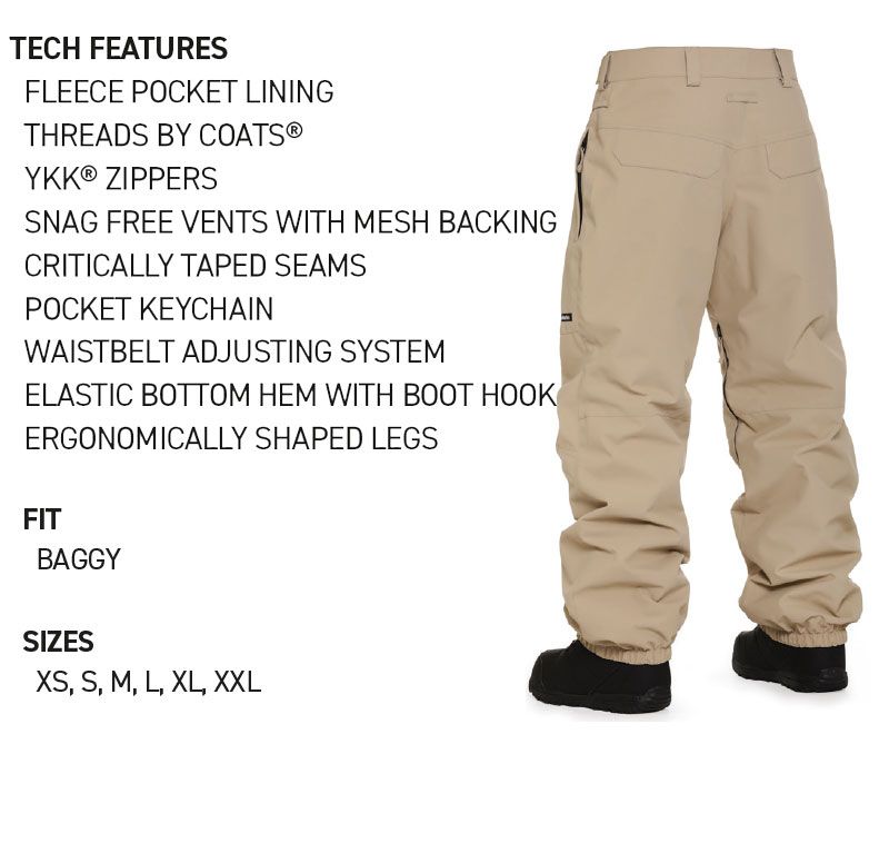 Horsefeathers BARON L サイズ スノーボード パンツ 【公式通販】