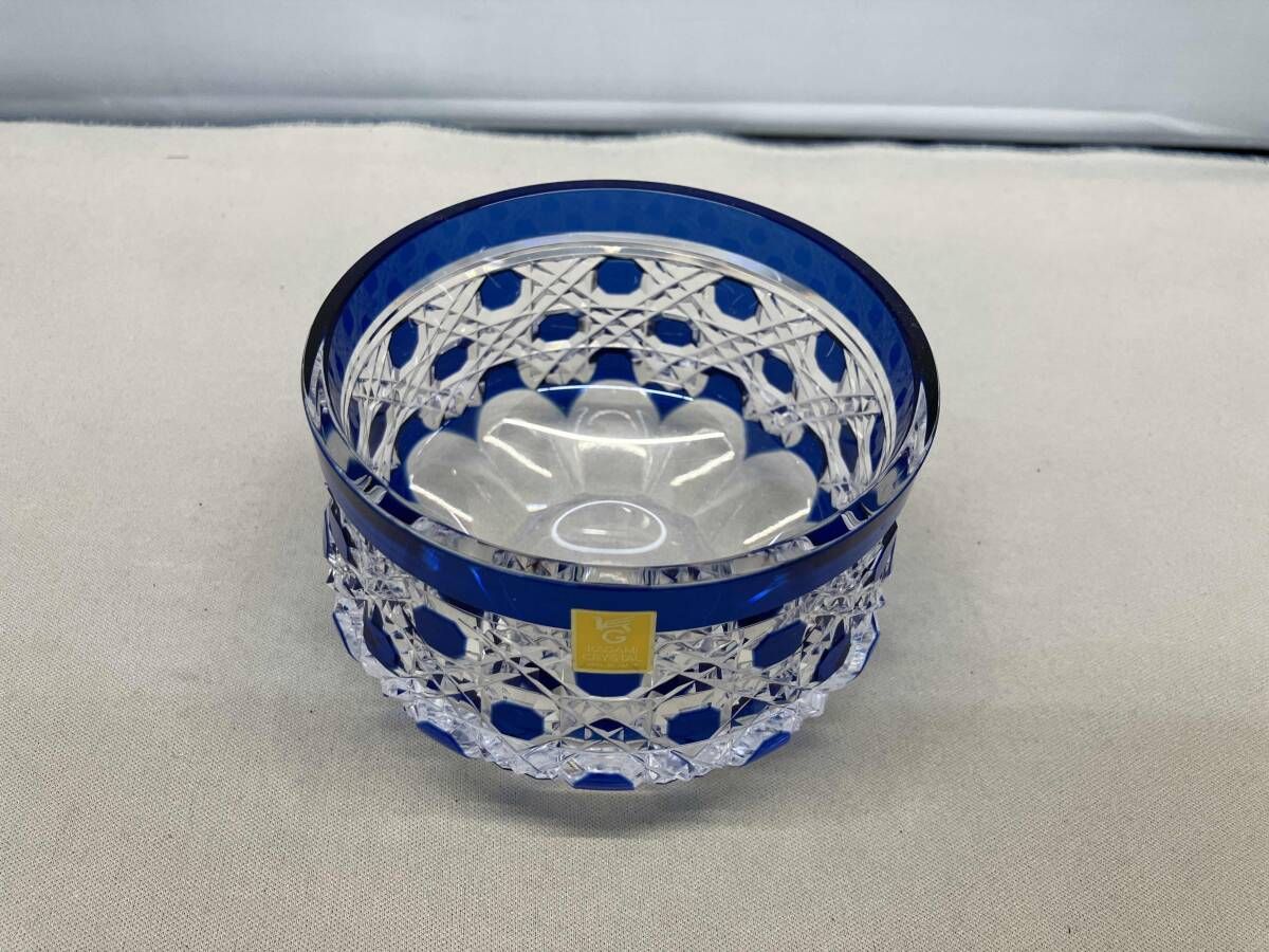 カガミクリスタル 江戸切子小鉢 フタなし