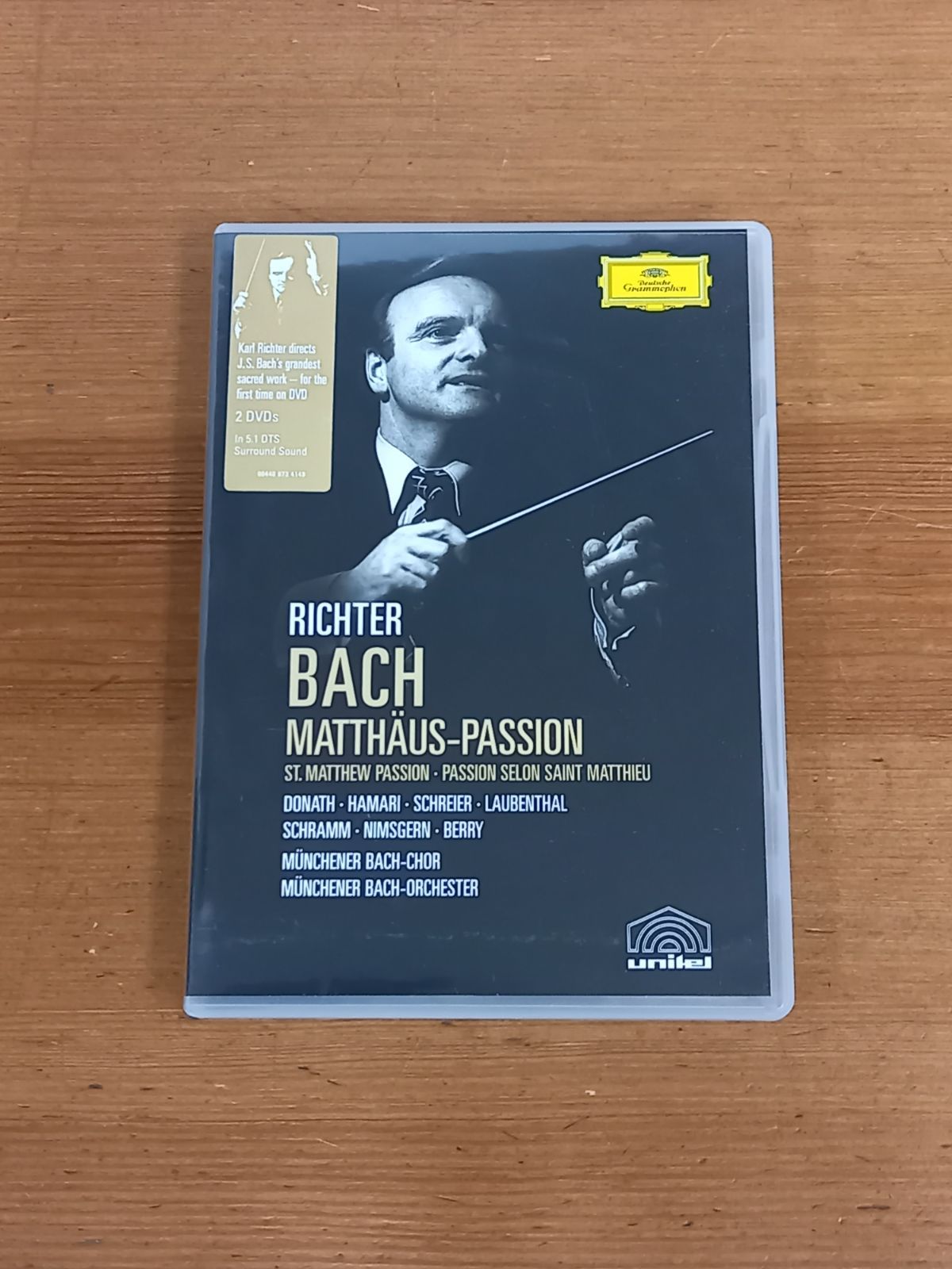 DVD Richter: Bach St Matthews Passion カール・リヒター - ブックス