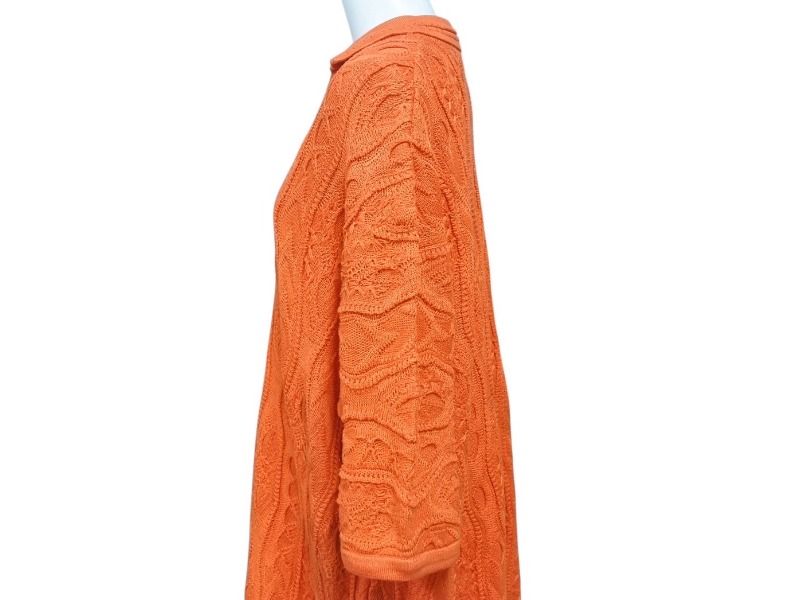 COOGI クージーニット 半袖 ポロシャツ 立体編み込み 3Dニット ハーフ