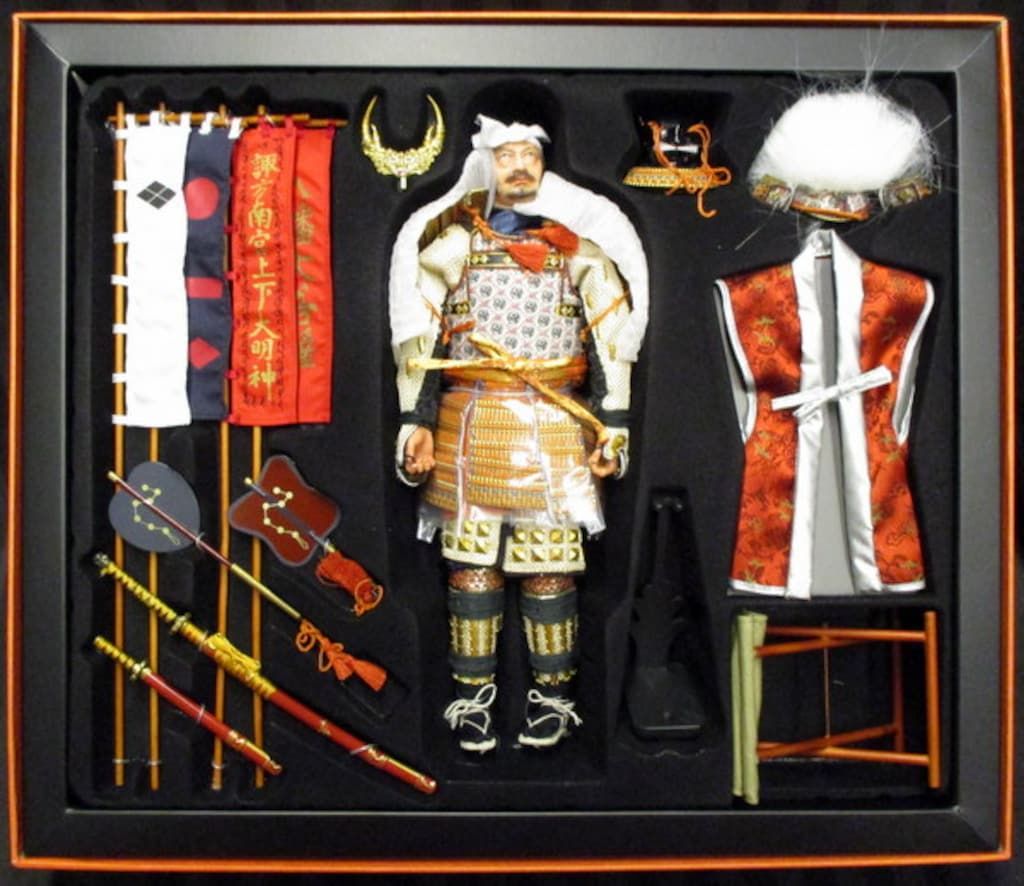 DID】XJ80013 1/12 Palm Hero Japan Samurai Series-Takeda Shingen