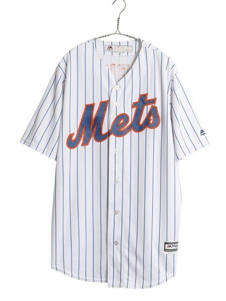 USA製 メッツ ベースボール シャツ メンズ L / MLB オフィシャル