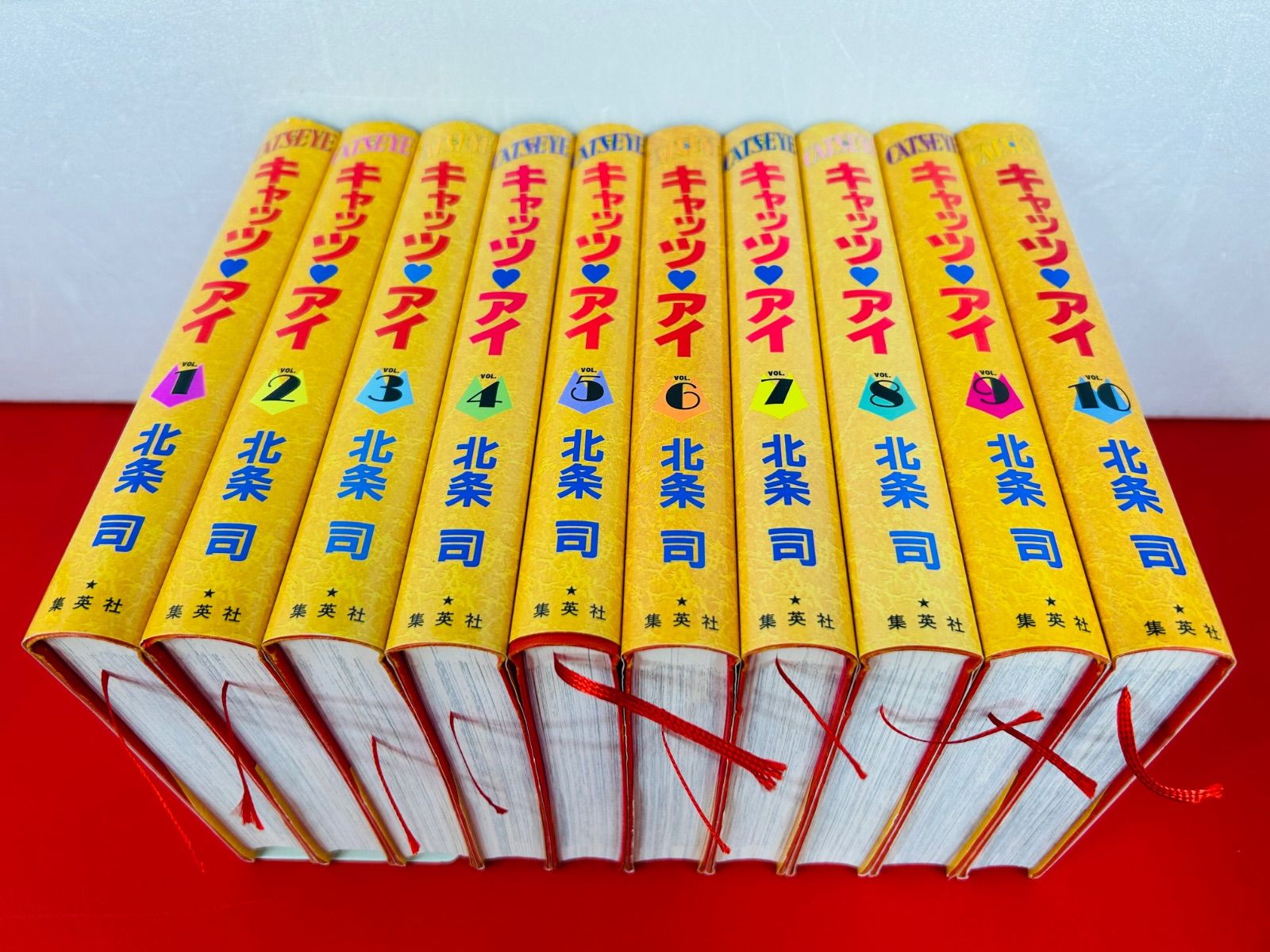 漫画コミック【キャッツ・アイ 愛蔵版 1-10巻・全巻完結セット】北条司