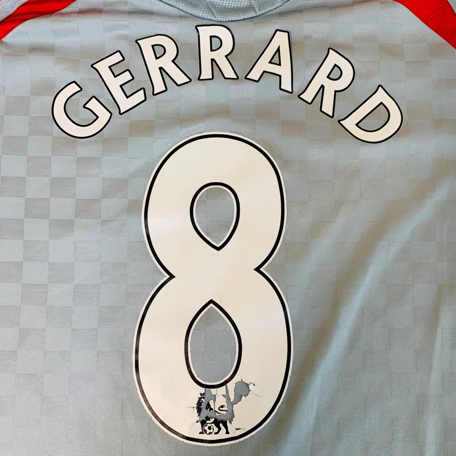 S32834 08-09 リバプール AWAY アウェイ GERRARD ジェラード 8