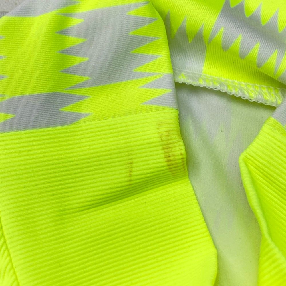 WAAC 蛍光イエロー　サイズ1 モックネック半袖ウェア サイズ：1 WAAC ワック モックネック 半袖Tシャツ イエロー系