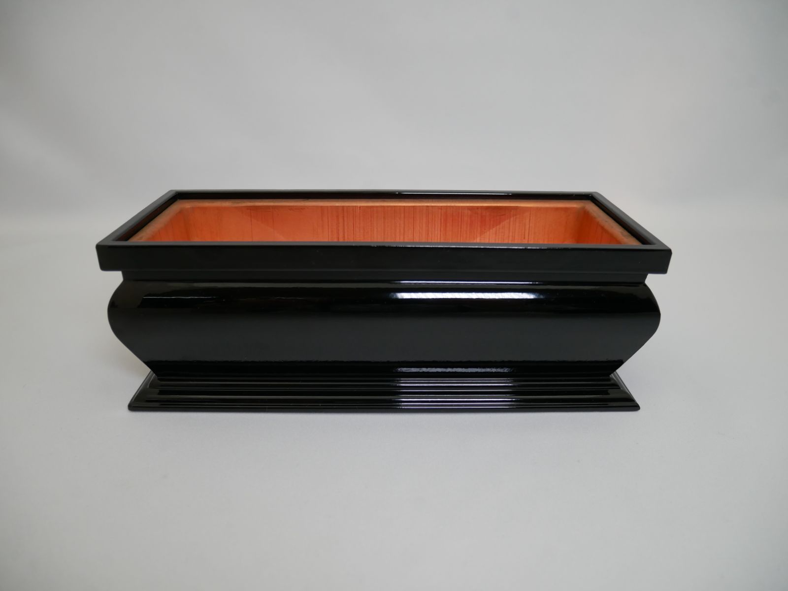 【仏具】長香炉 6.5寸 黒【アウトレット品】