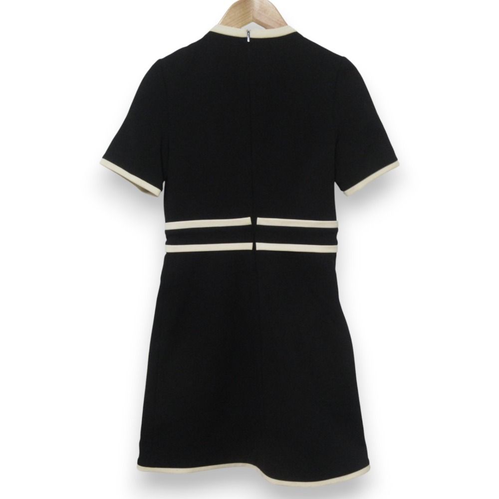 良品 18AW GUCCI グッチ ミケーレ期 タイガーボタン 半袖 ひざ丈