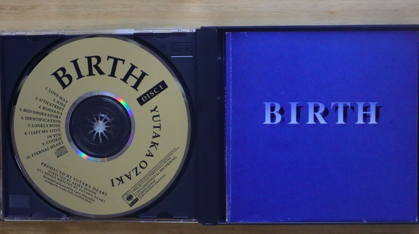 国内盤CD☆尾崎豊/Yutaka Ozaki□ 誕生 【CSCL1560/4988009156026