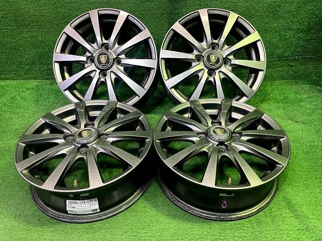 社外 ユーロスピード 14ｲﾝﾁ 4.5J 4穴 4本 100 +43 【公式通販】