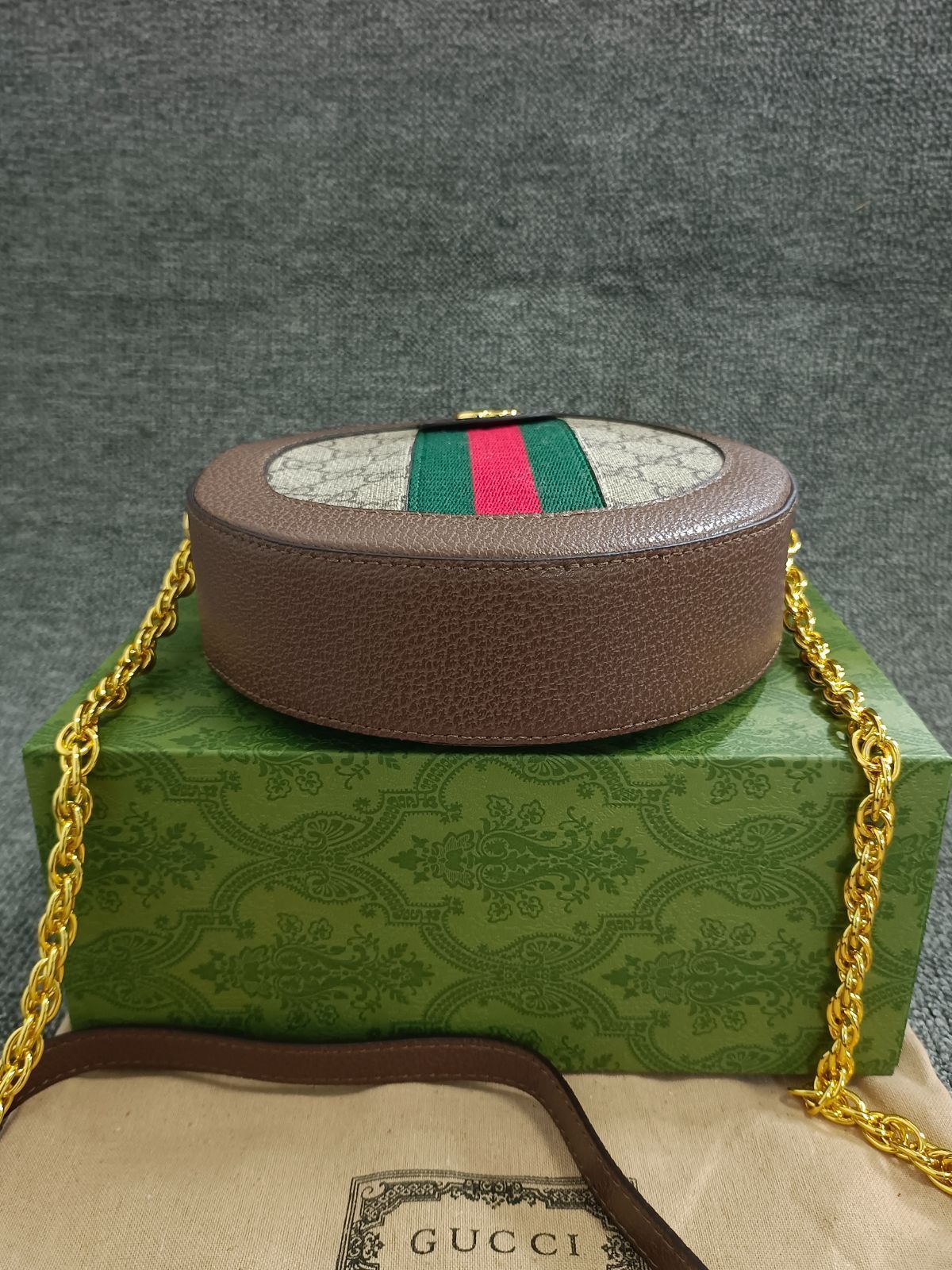 GUCCI オフィディアGGミニラウンドショルダーバッグ - メルカリ