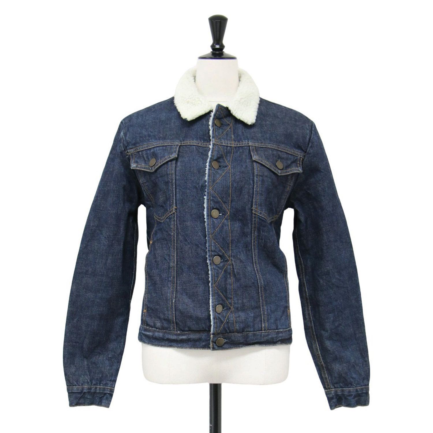 メゾンキツネ　ビーニー　ネイビー MAISON KITSUNE】 bold foxhead beanie | 小物 | THE STAGE （ザ