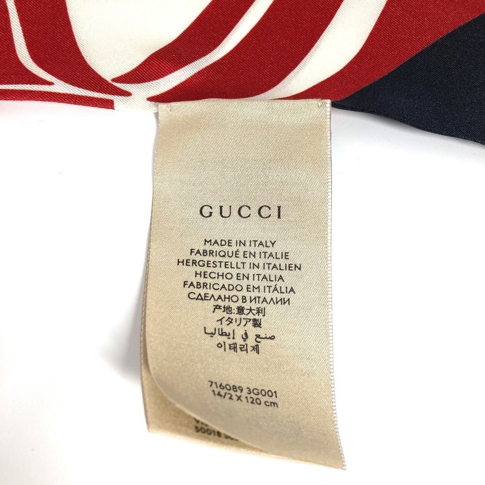 グッチ　アディダスコラボ　大判スカーフ 楽天市場】GUCCI グッチ 716089 バンドースカーフ アディダス
