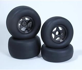 ※井田 ホイール ① スプレッドワールド/オプションNo.1 ﾎｲｰﾙ(ﾌﾞﾗｯｸ)/ｽﾘｯｸﾀｲﾔ(1台分