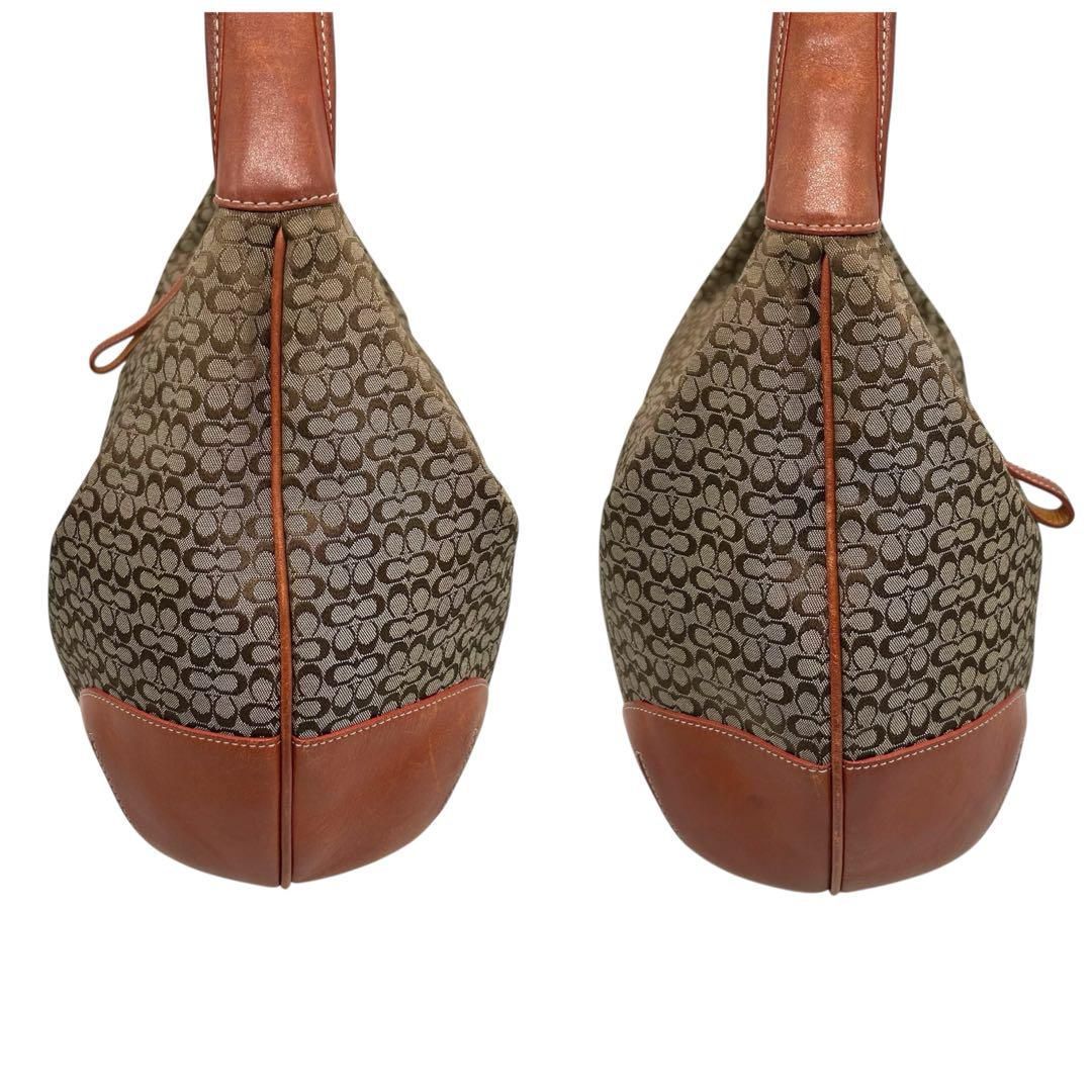 1191 Coach Ergo Hobo Signature Shoulder - メルカリ 