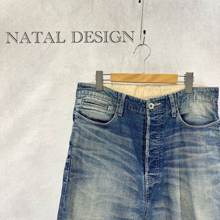 NATAL DESIGN ネイタルデザイン サルエル デニム ストレッチ デニム