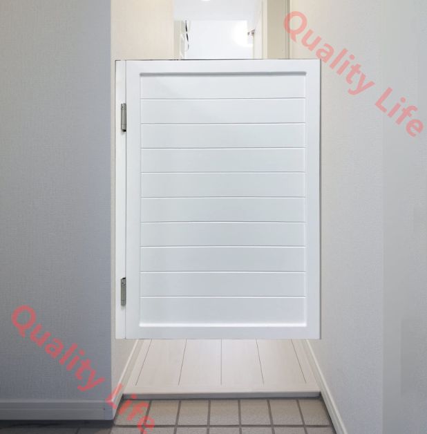 カフェドアーズ スイングドア ホワイト シングル スイング ドア、ステンレス鋼の蝶番が付いているカスタマイズ可能な無垢材のカフェ ドア、カウンター エントラ : カフェドアーズ スイングドア 室内ドア ホワイト シングルスイングドアーズサルーン、 ウッド  廊下、玄関、キッチン、パントリー、階段などに使えるハーフスイングドア、 カフェドア（ハードウェアキット付き (Color : WxH, Size :  100cm x