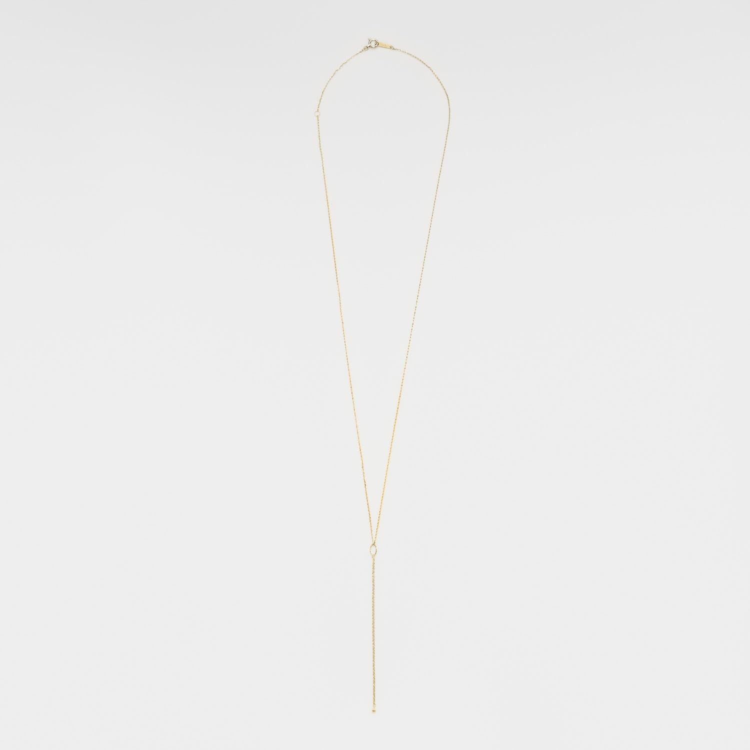 agete K10チェーンネックレス