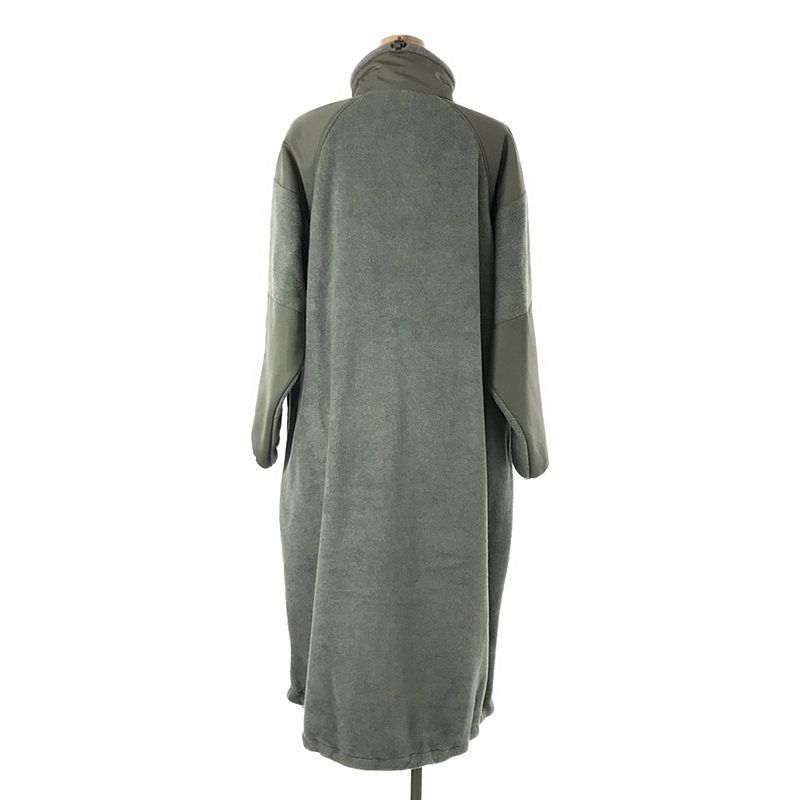 HYKE / ハイク | 2023AW | FLEECE COAT / フリース オーバーコート | 1