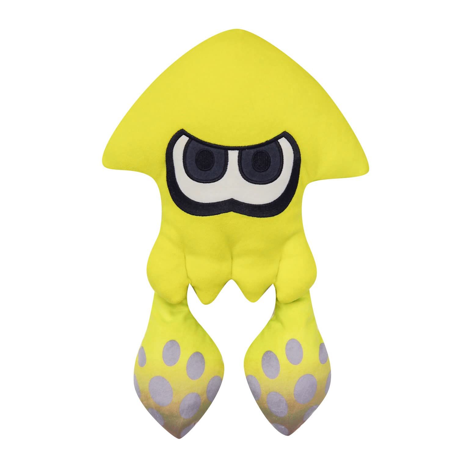 三英貿易 Splatoon (スプラトゥーン)3 ALL STAR COLLECTION イカ (M) イエロー W26×D11×H40cm ぬいぐるみ SP36