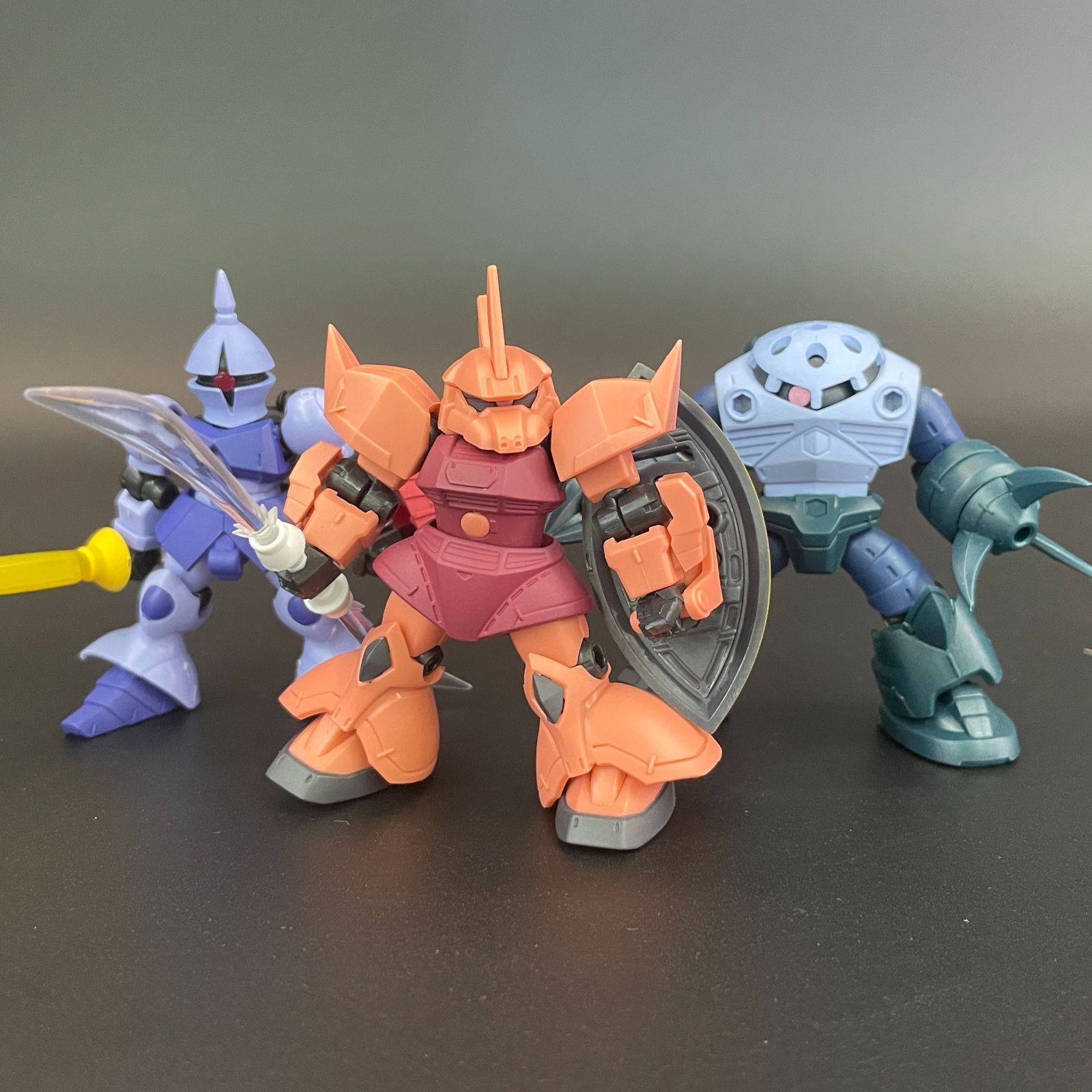 MOBILE SUIT ENSEMBLE 27 28 シャア専用ゲルググ/ズゴック/ギャン 3機