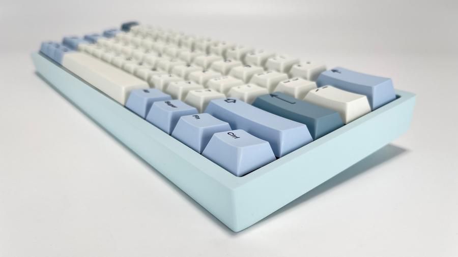 Bakeneko60バケネコ60自作キーボード60%キット水色(SkyBlue) - メルカリ