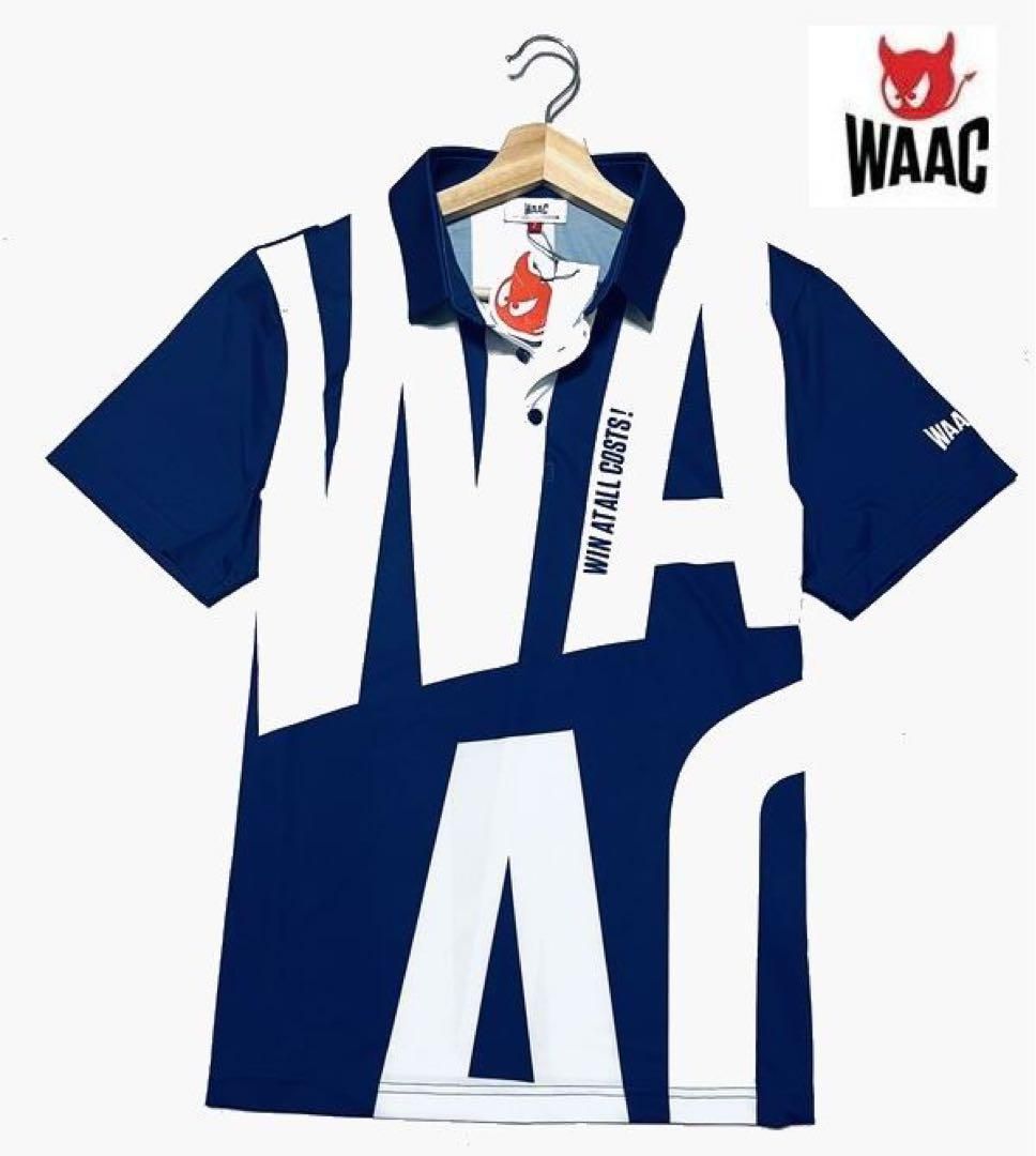 月310新品▽ メーカー価格28,600円 ワック ゴルフ WAAC 半袖