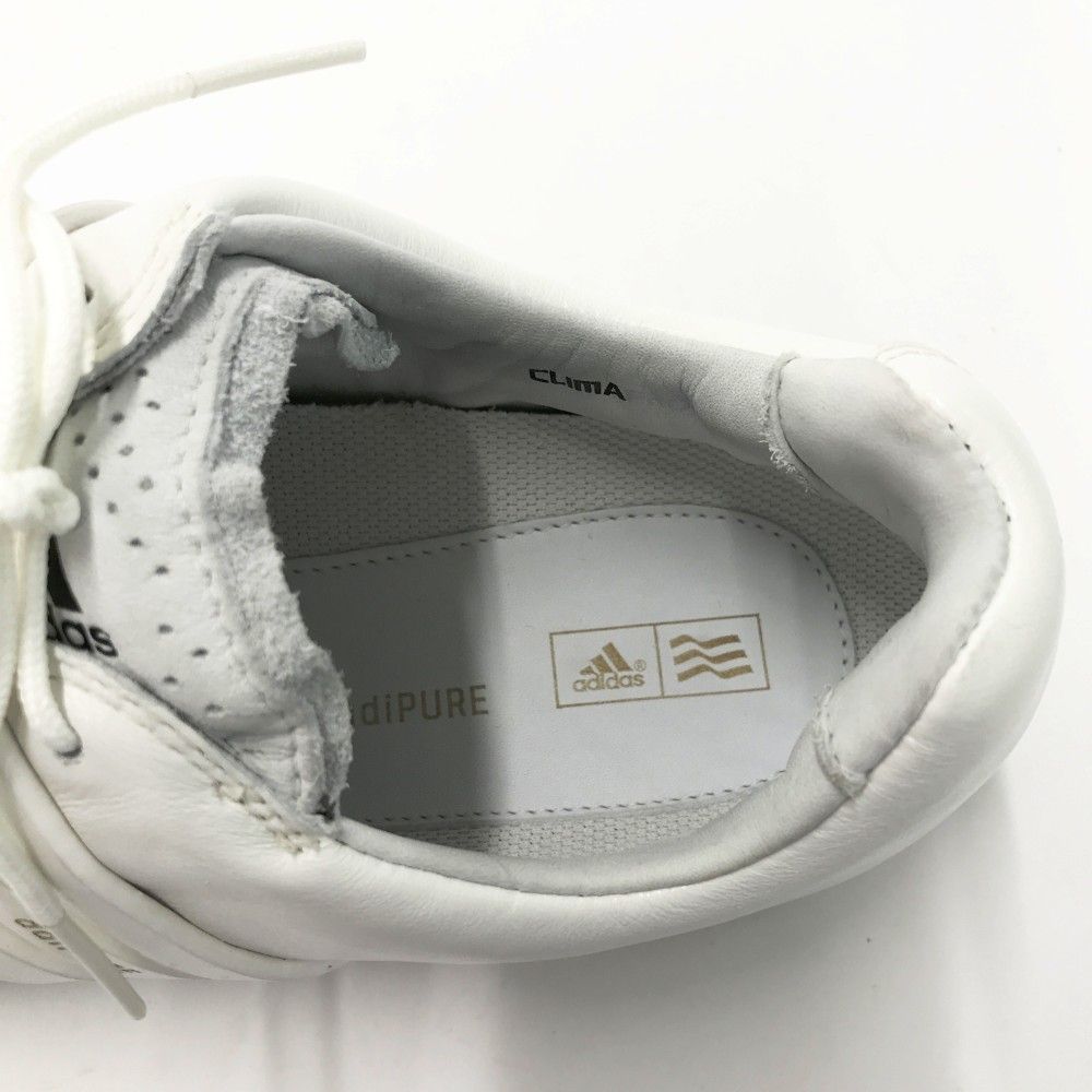 ADIDAS GOLF アディダスゴルフ 816219 ゴルフシューズ PURE  ホワイト系 25.5 [240101430666] ゴルフウェア メンズ ストスト ADIDAS GOLF アディダスゴルフ 816219 ゴルフシューズ PURE