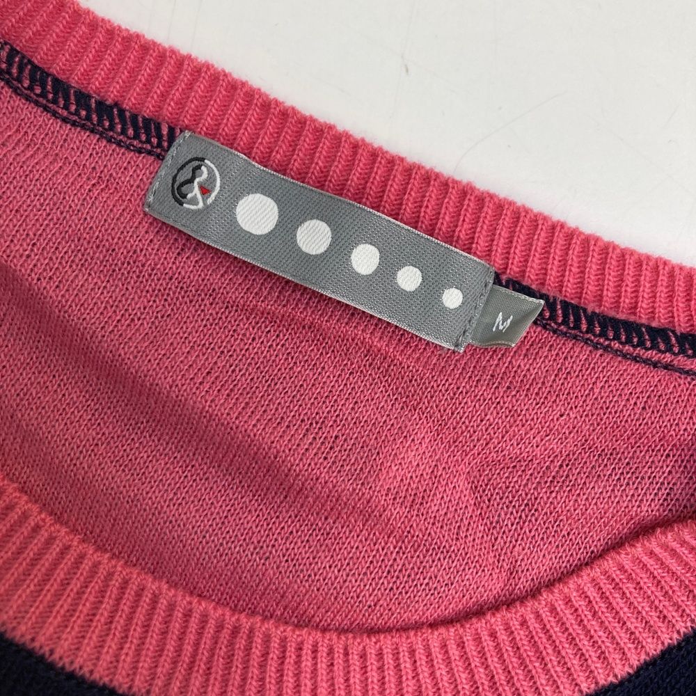 PEARLY GATES フード付きニットセーター ピンク サイズ1 PEARLY GATES