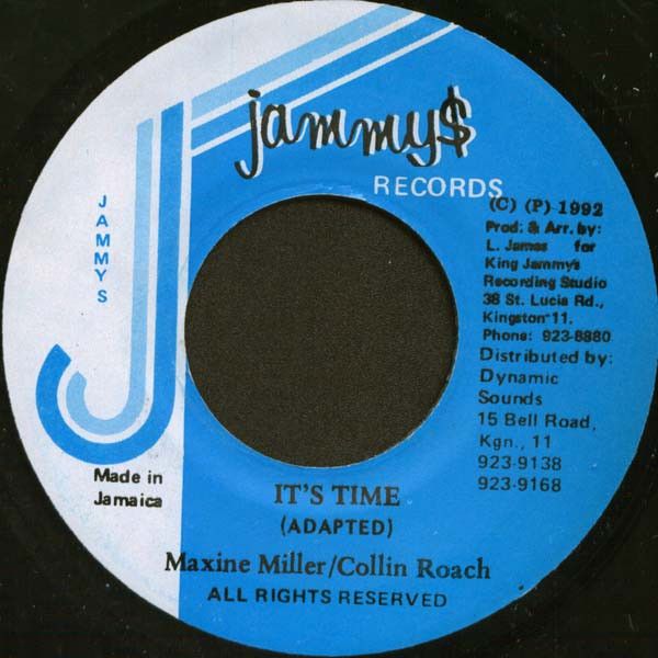 ジャマイカ7”   FF10  /00080 ジャマイカ7” Maxine Miller / Colin Roach Its Time NONE