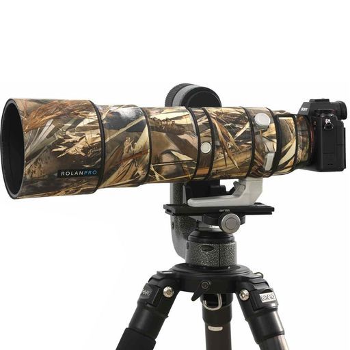 ROLANPRO迷彩レンズカバー適合するSonyFE200-600mmF5.6-6.3GOSSコートレンズ保護スリーブケース- 39防水