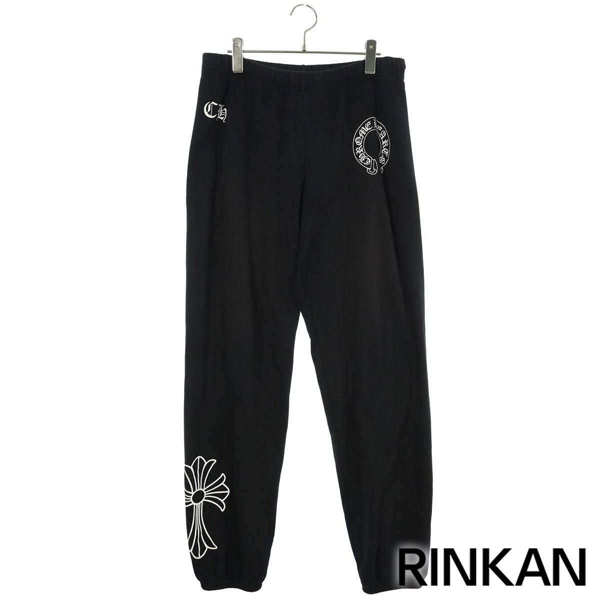 クロムハーツ SWEAT PANTS ロゴ/CHクロスプリントスウェットパンツ 