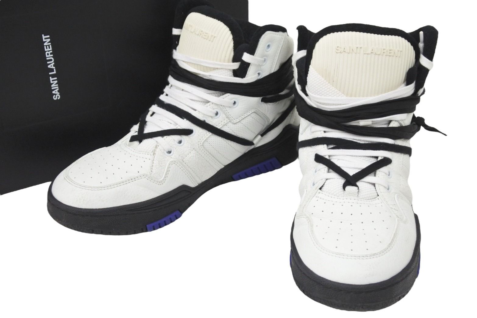 SAINT LAURENT サンローラン ハイカットスニーカー SMITH SAINT LAURENT サンローラン ハイカットスニーカー SMITH