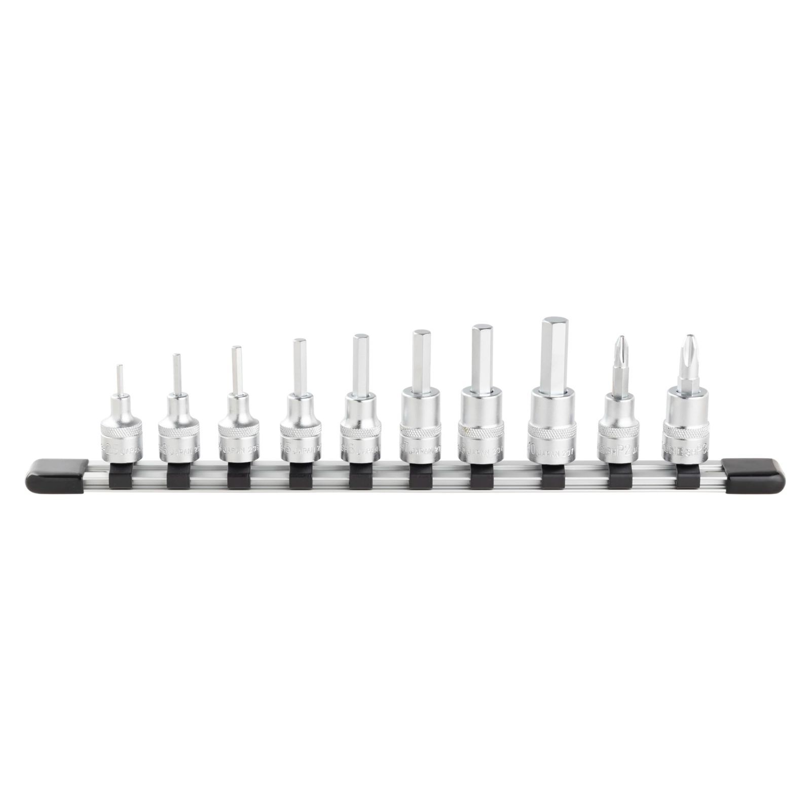 Style HH310 内容10点 トネ TONE ヘキサゴンソケットセット ホルダー付 HH310 差込角9.5mm 3|8＂ 内容10点