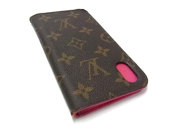 LOUIS VUITTON ルイヴィトン M63444 モノグラム フォリオ iPhone