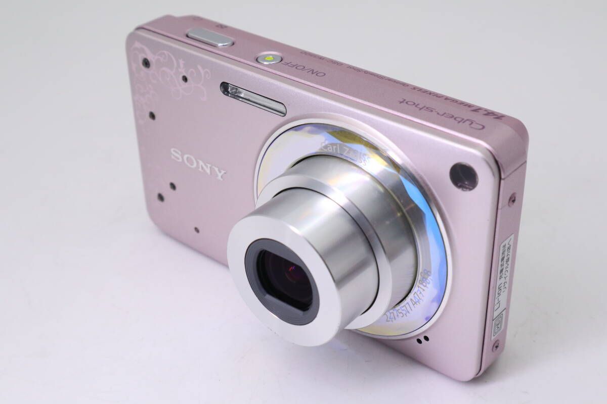 SONY DSC-W350D コンパクトデジタルカメラ ソニー ピンク (f05589