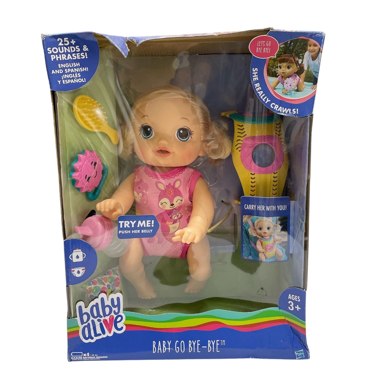 Hasbro (ハスブロ) Baby Alive (ベビーアライブ) Diapers, Food and Juice Accessory Pack ドール 人形 ハスブロ ベビーアライブ たべるのだいすきリリー 子ども 知育玩具