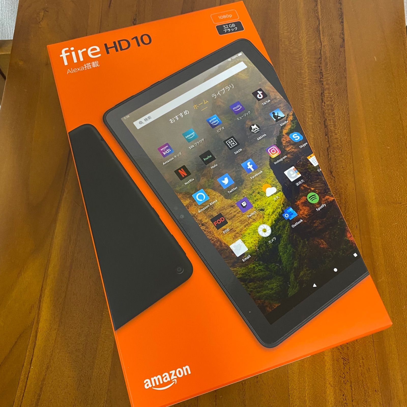 Fire HD 10 タブレット 32GB ブラック - メルカリ
