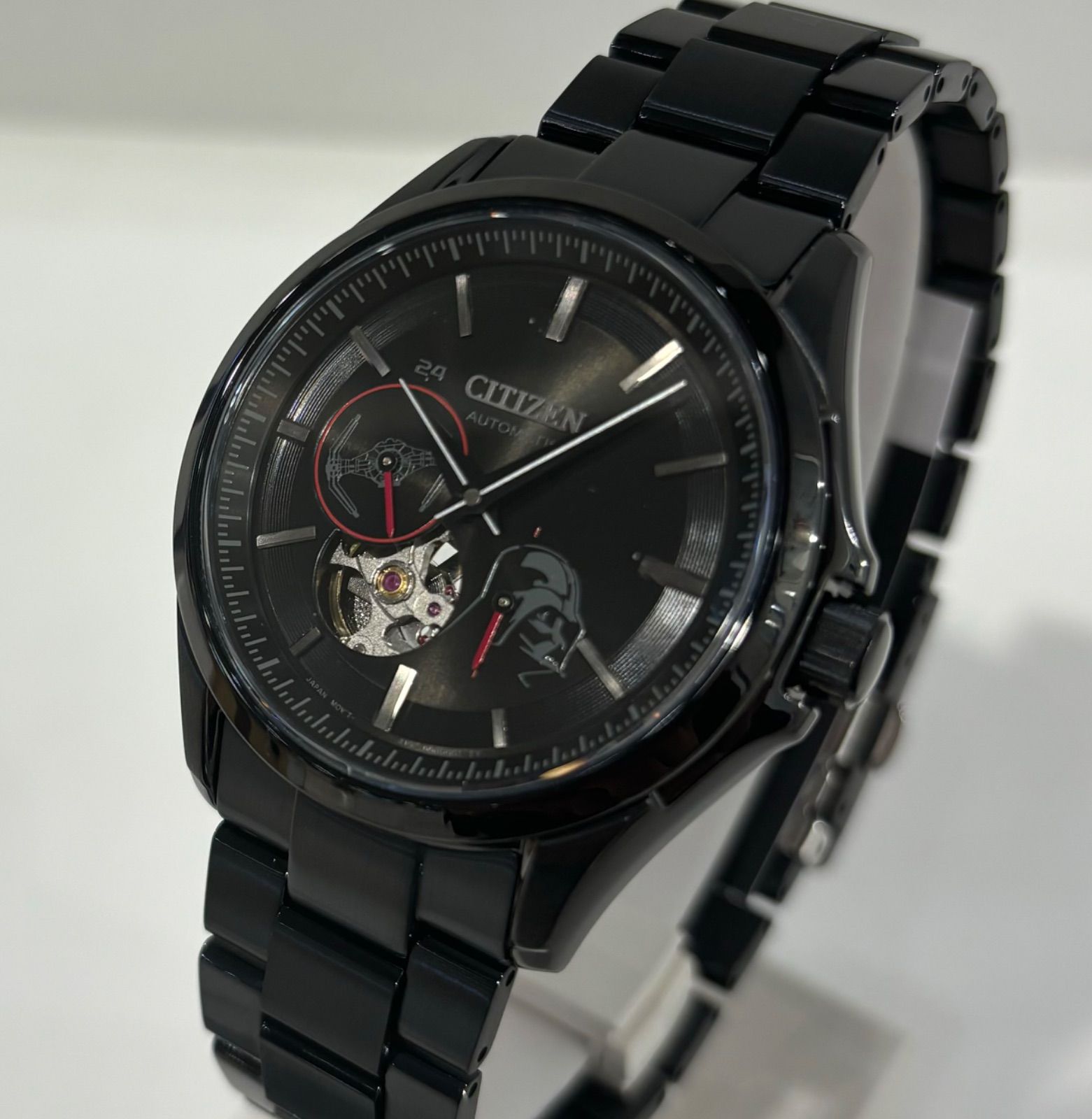 新品正規品】CITIZEN ダース・ベイダー 500本限定 NP1015-66E 新品正規品】CITIZEN ダース・ベイダー 500本限定 NP1015-66E