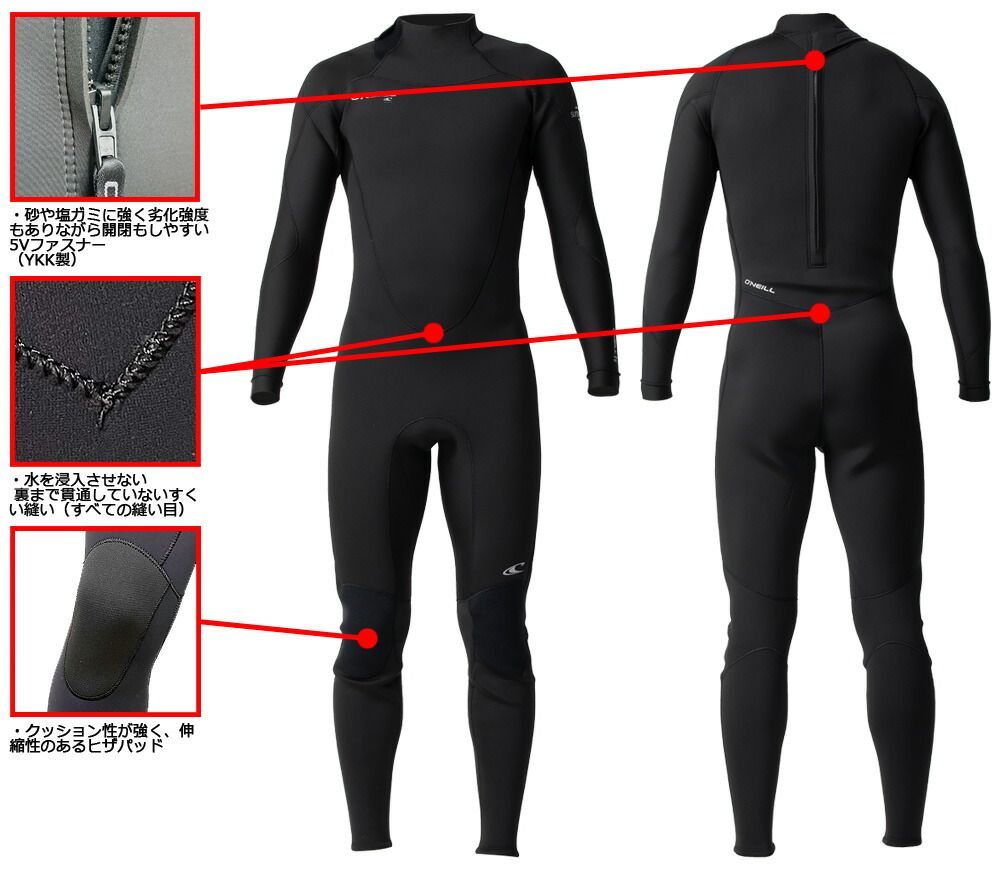 2023 O'NEILL SUPERFREAK FULL SUIT / オニール スーパーフリーク