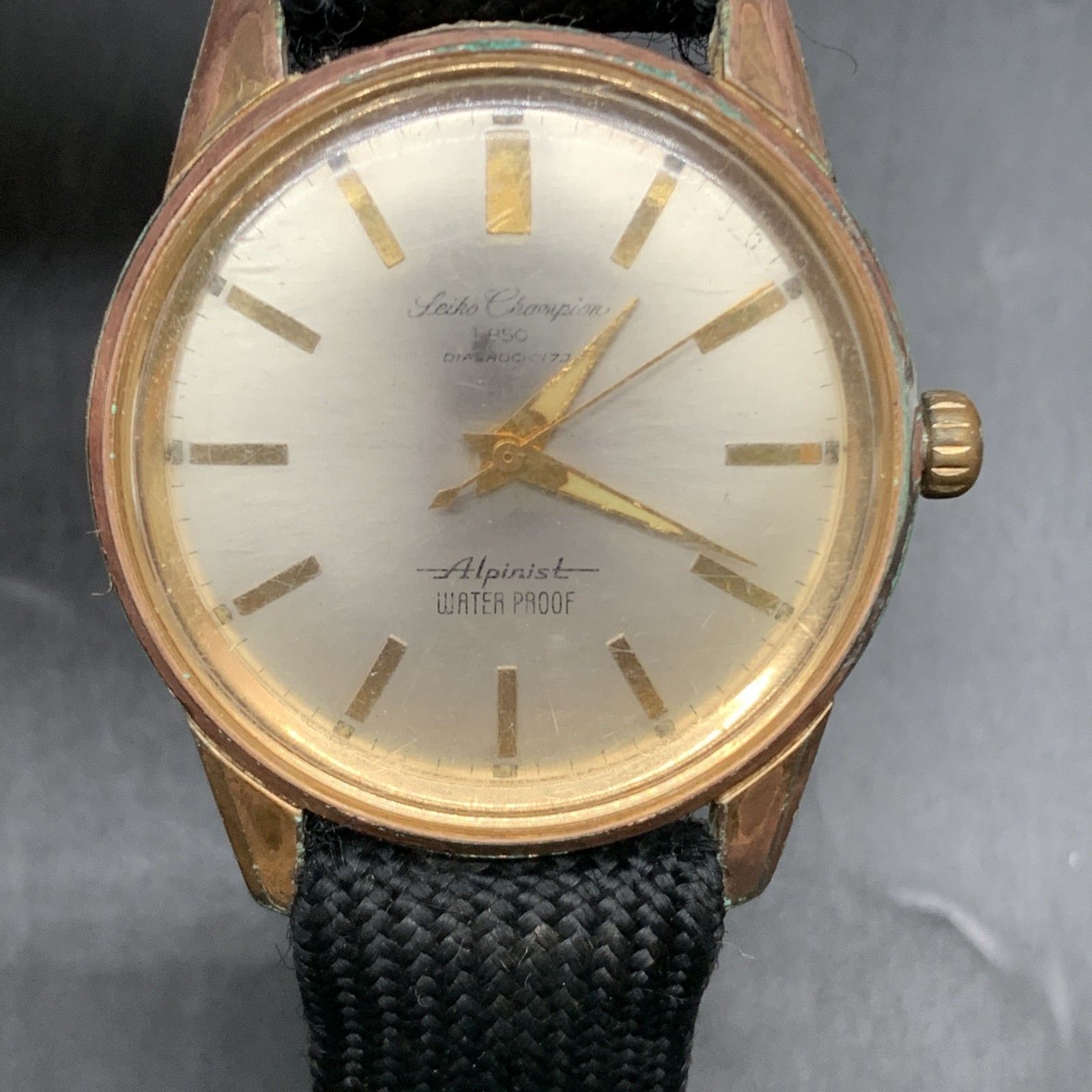O377 SEIKO セイコー チャンピオン アルピニスト Ref.85899 ベルト社外 腕時計 手巻き