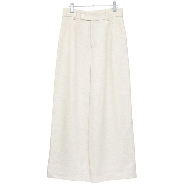 ARTS＆SCIENCE アーツアンドサイエンス 2025AW DART FRONT WIDE PANT ウールワイドパンツ 0244-L3138-3121 8054000219391