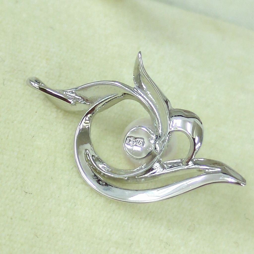 MIKIMOTO ミキモト リーフモチーフ ペンダントトップ SV925
