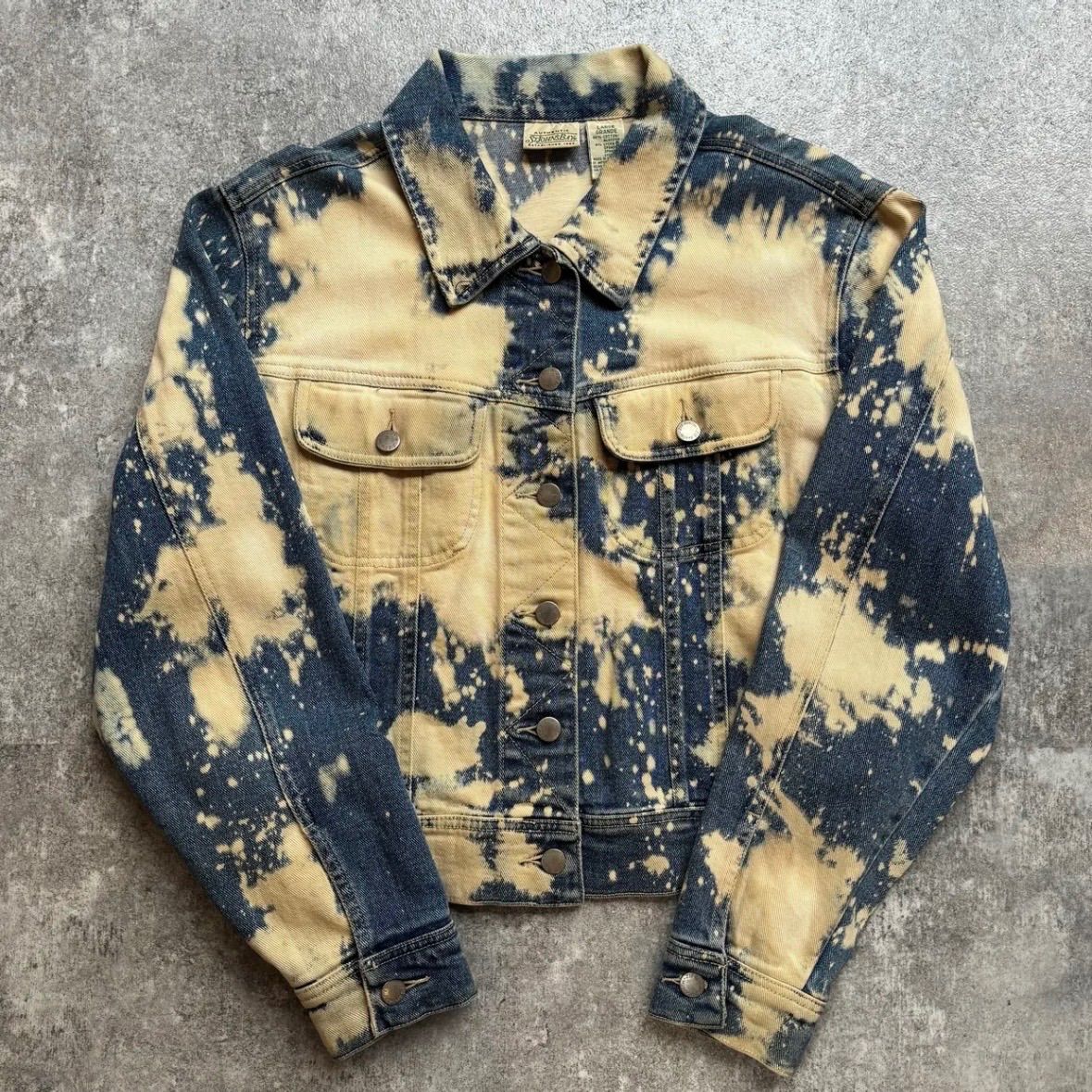90年代 STJOHN SBAY セントジョンズベイ レディース ブリーチ デニムジャケット