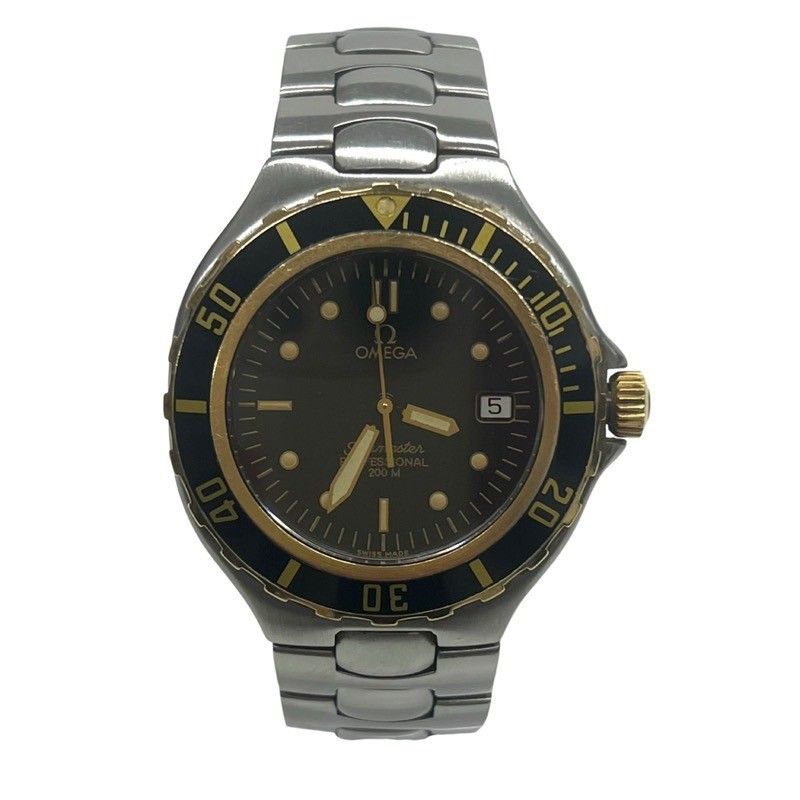 OMEGA オメガ シーマスター プロフェッショナル 200ｍ 396.1042 腕時計 クォーツ 稼働品 本体のみ ブラック 【中古」】 52501K266